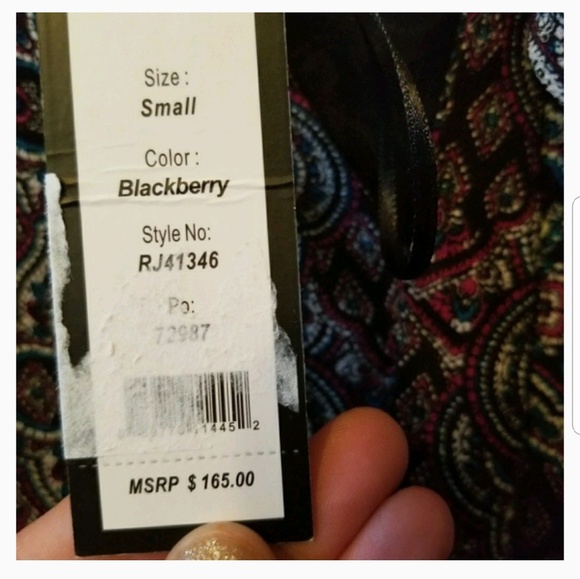 Romeo & Juliet Couture | High Neck Ruffle Dress - Picture 6 of 6